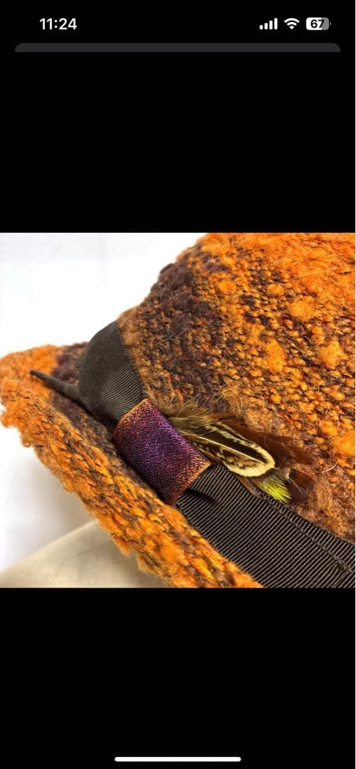 Weave Toshi ウールハット MADE IN ITALY