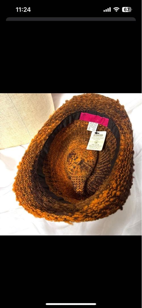 Weave Toshi ウールハット MADE IN ITALY