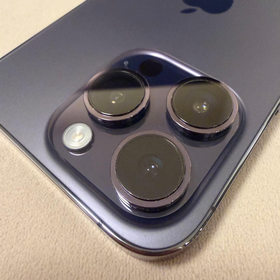 美品　iPhone14 Pro 256GB SIMフリー ディープパープル