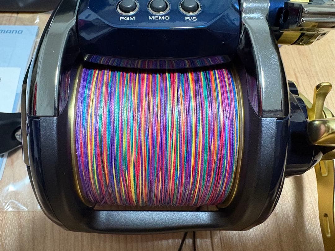 今月のみ大特価❣️新古品❣️シマノ ビーストマスター6000 PE8-600付き