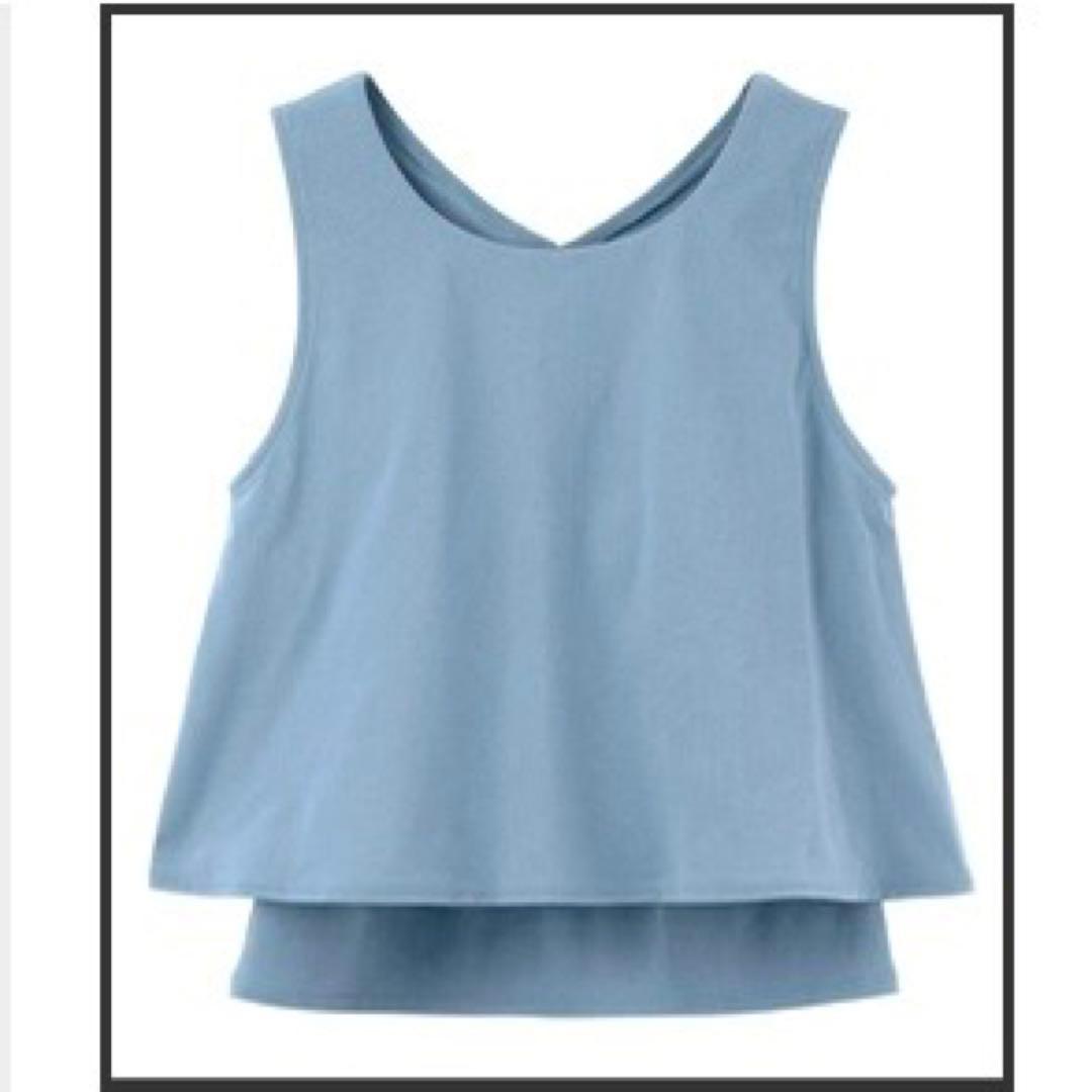 SUKALA カップ付きフレアタンクトップL