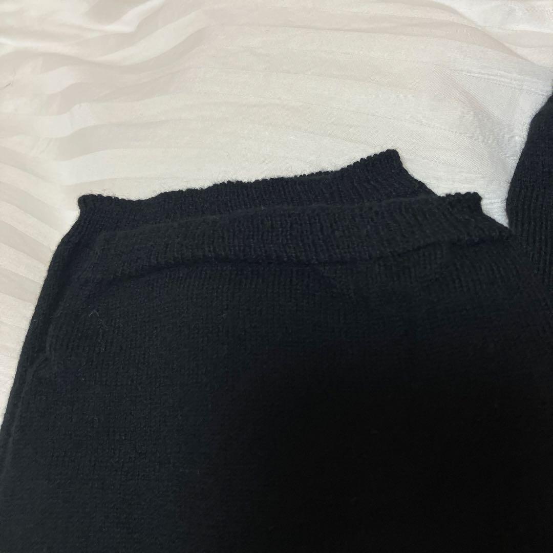 evam eva コットンカシミア　レギンス　ブラック　サイズ1 匿名配送