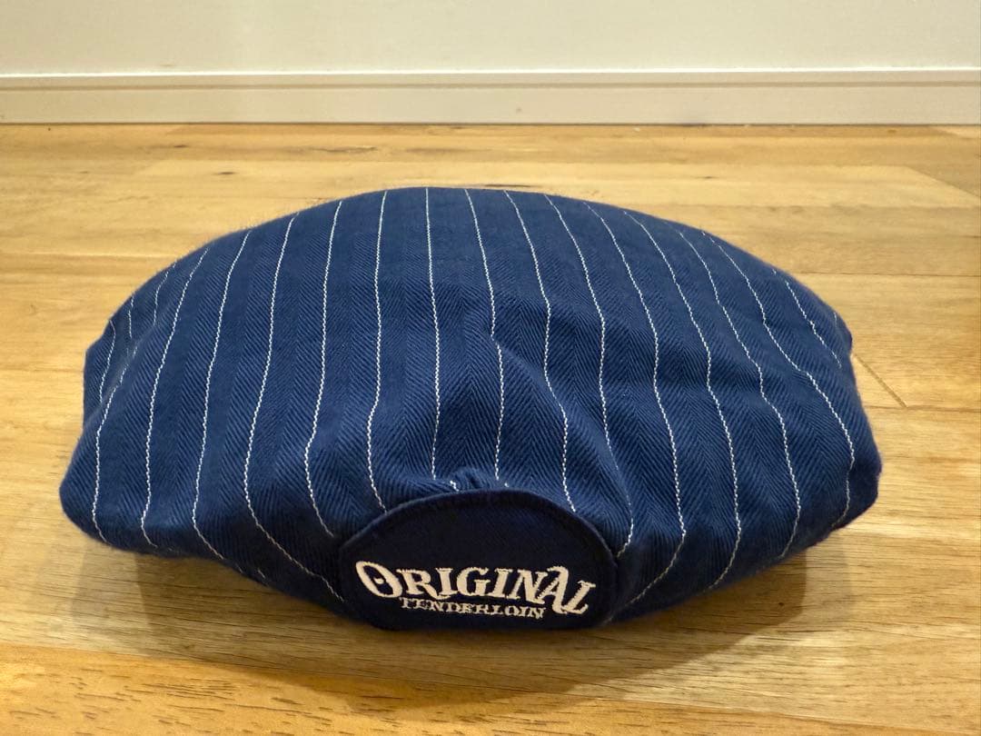 TENDERLOIN ネイビー ストライプ ベレー帽