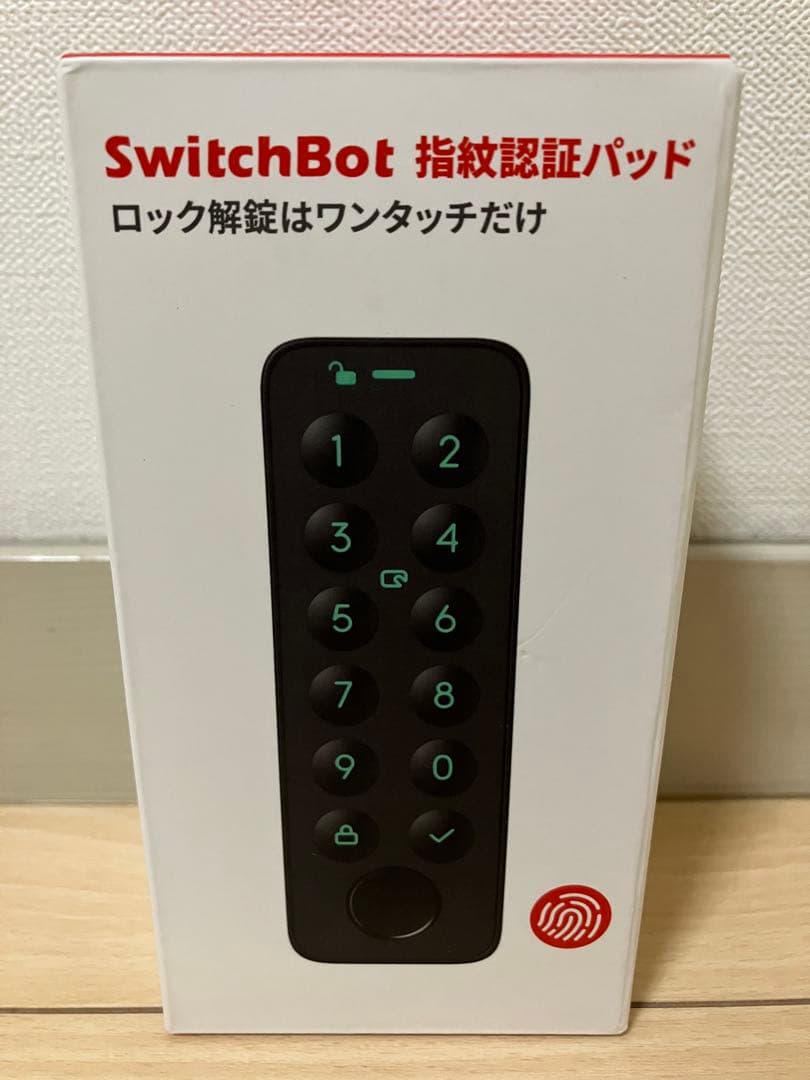 SwitchBot 指紋認証パッド　SUICAタッチ