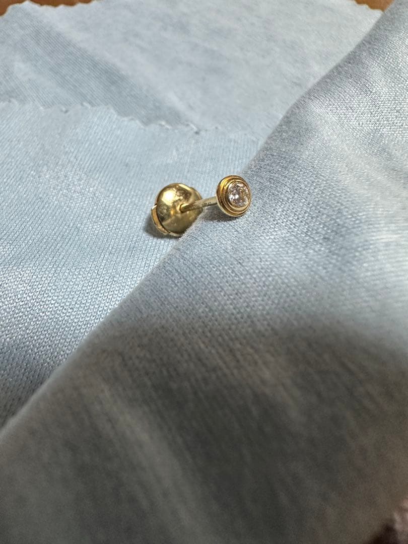 Cartier カルティエ ダムールXS YG ピアス 片耳