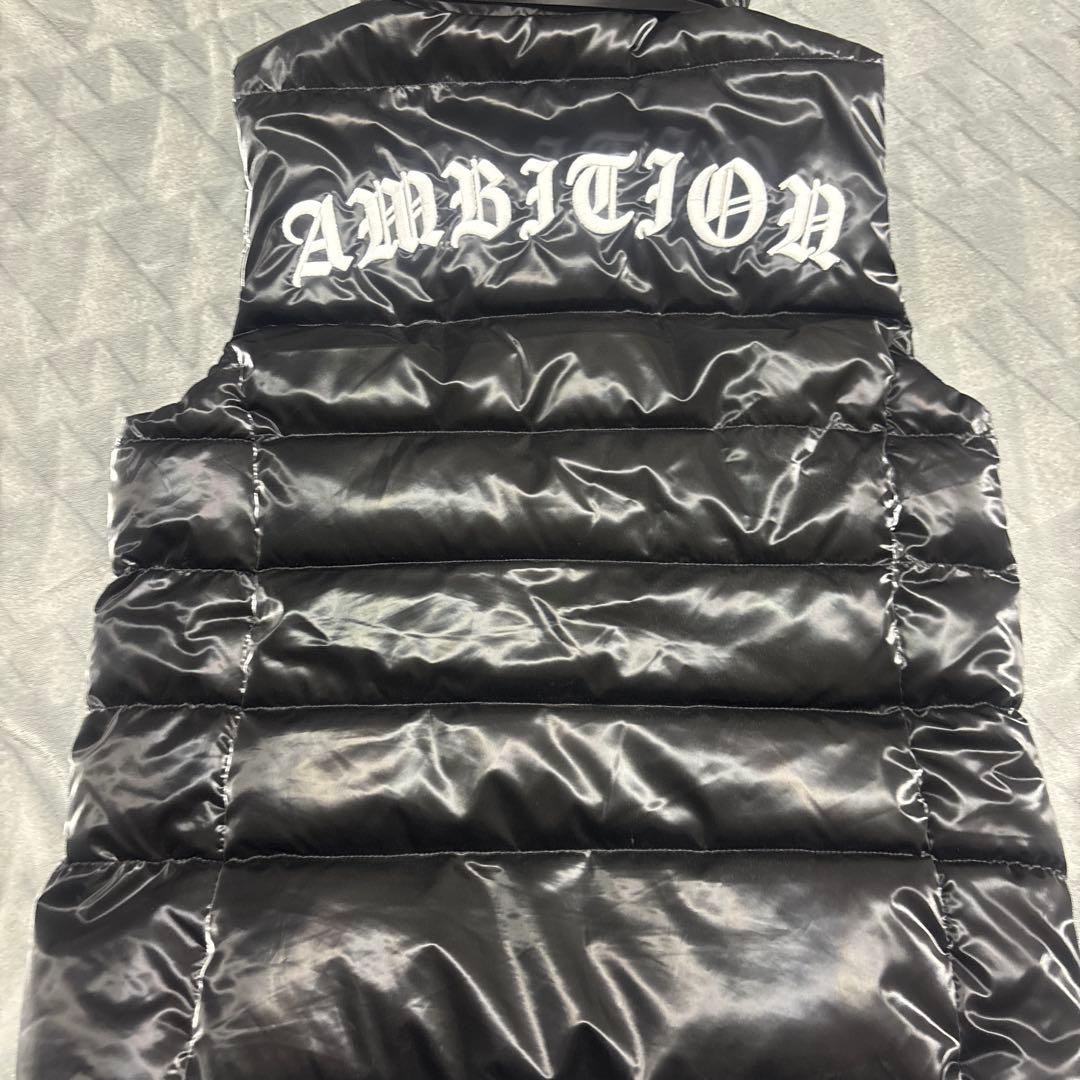 アダムスジャグラー 激レア　希少サイズ　黒 ダウンベスト フード付き