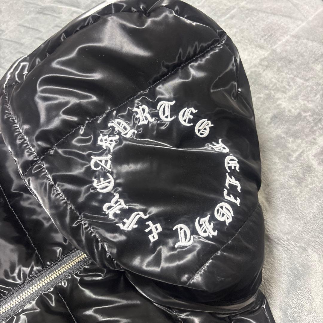 アダムスジャグラー 激レア　希少サイズ　黒 ダウンベスト フード付き