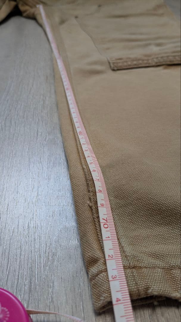 【US古着】Carhartt ダブルニー フェード 雰囲気◎ 31×30 ボロ