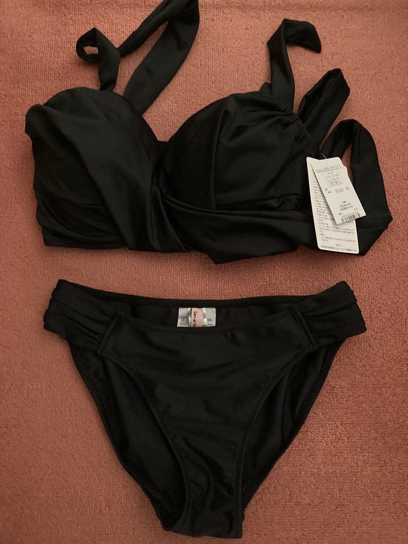 三愛水着　ブラック ビキニ水着 M-Lサイズ