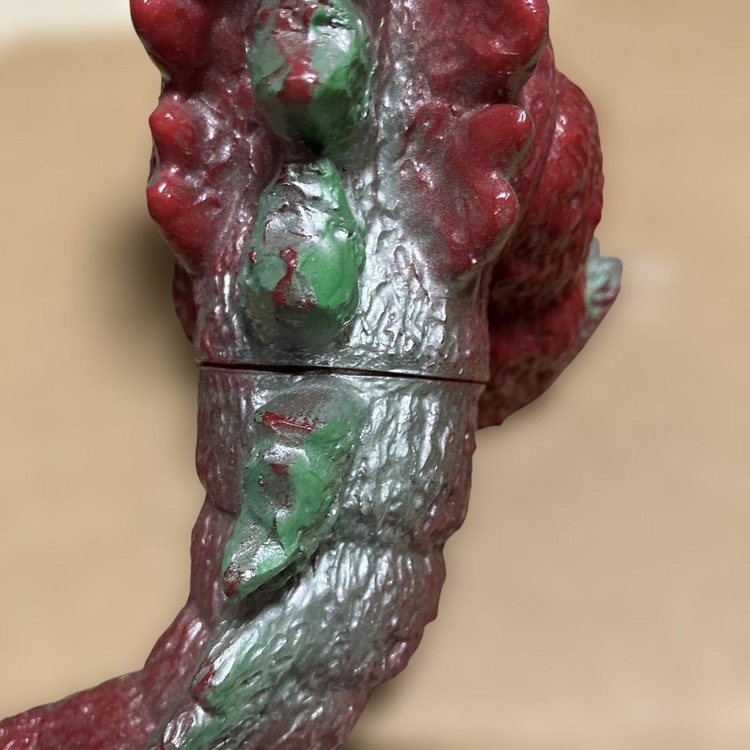 (激レア)(当時物)パチ　ポピーキングザウルス風　ジラース似　ソフビ　昭和レトロ