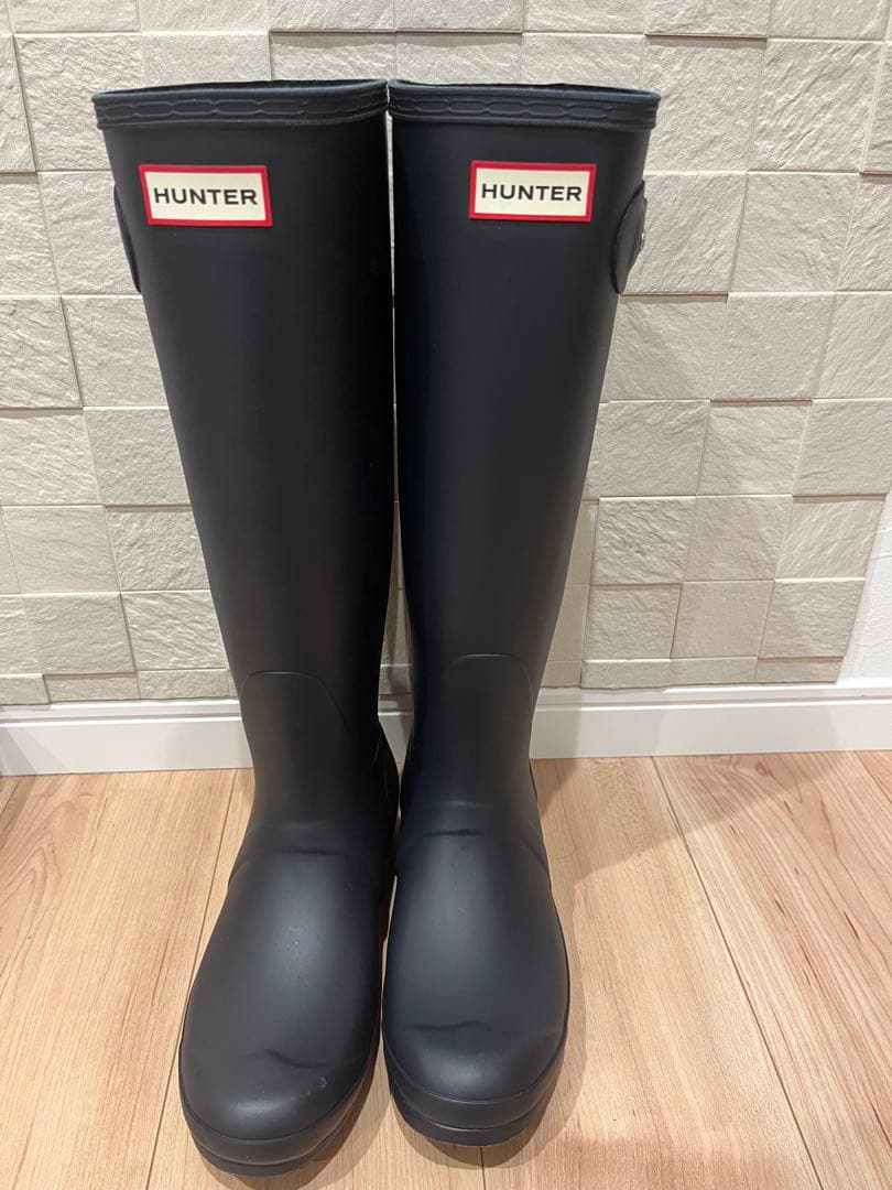 HUNTERレインブーツORIGINAL TALLWFT1000RMAネイビー
