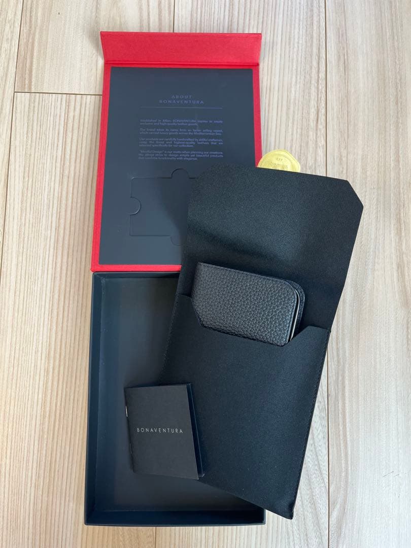 【未使用】BONAVENTURA iPhone14 Pro Max 手帳型ケース