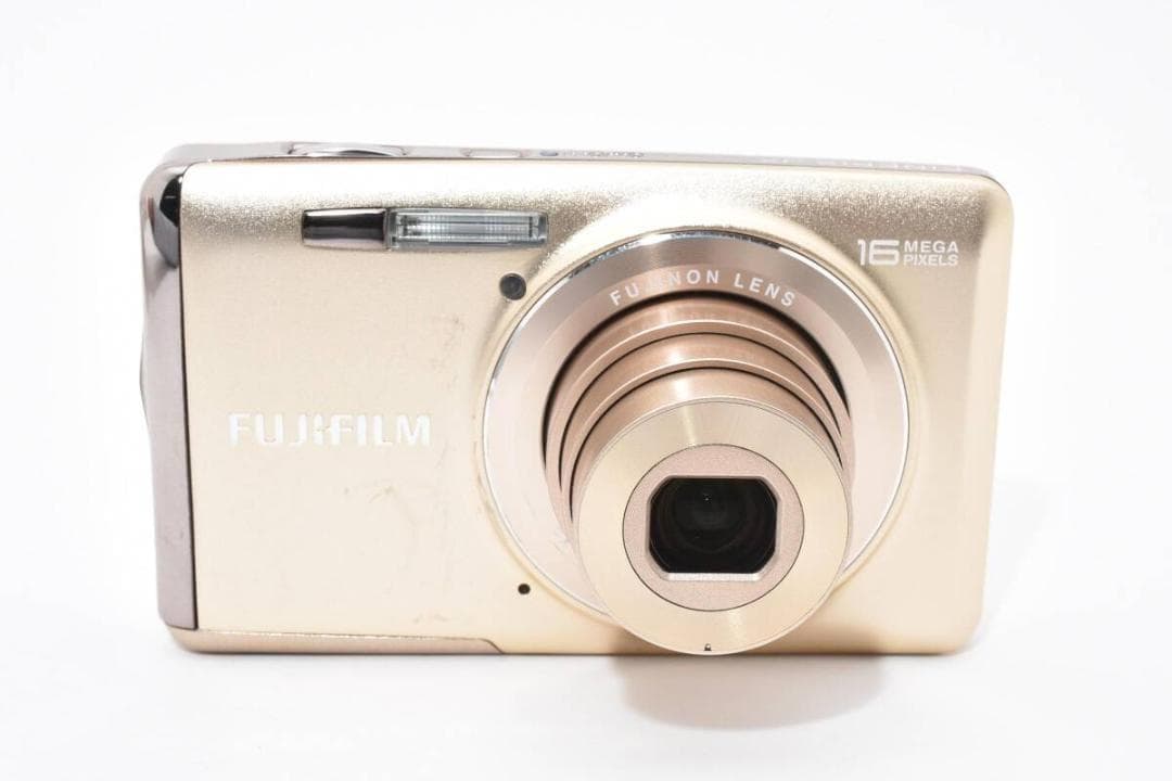 美品 FUJIFILM FinePix JX700 ゴールド ＃A336