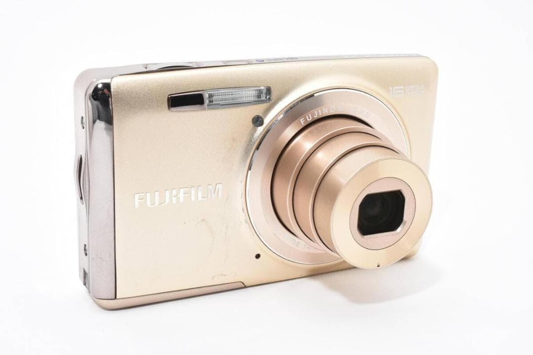 美品 FUJIFILM FinePix JX700 ゴールド ＃A336