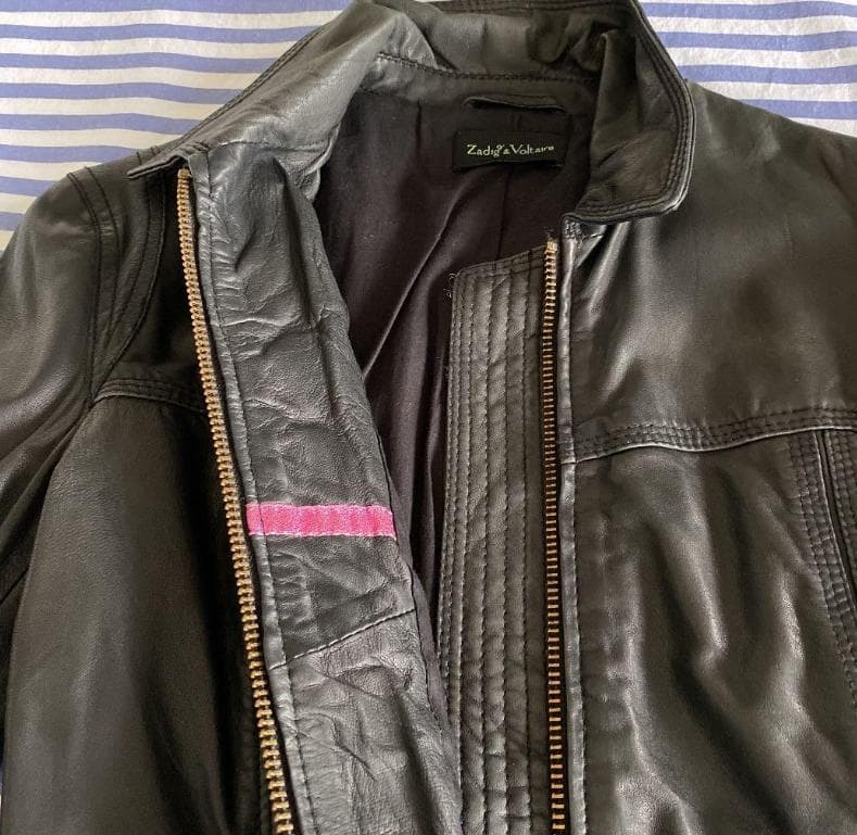 美品Zadig&Voltaire 本革ジャケット