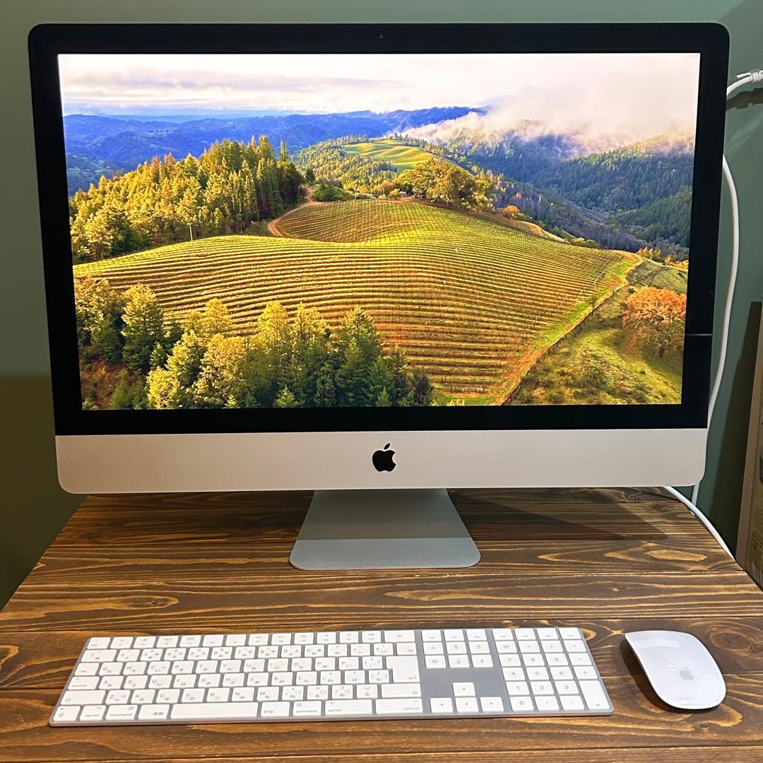 【高速】iMac 5K 27インチ 2019 SSD DDRメモリ増設