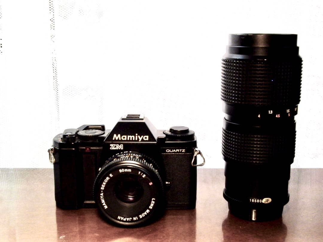【再々値下げ】マミヤZM 50㎜ f2 ➕ ズーム80〜200㎜ f3.8
