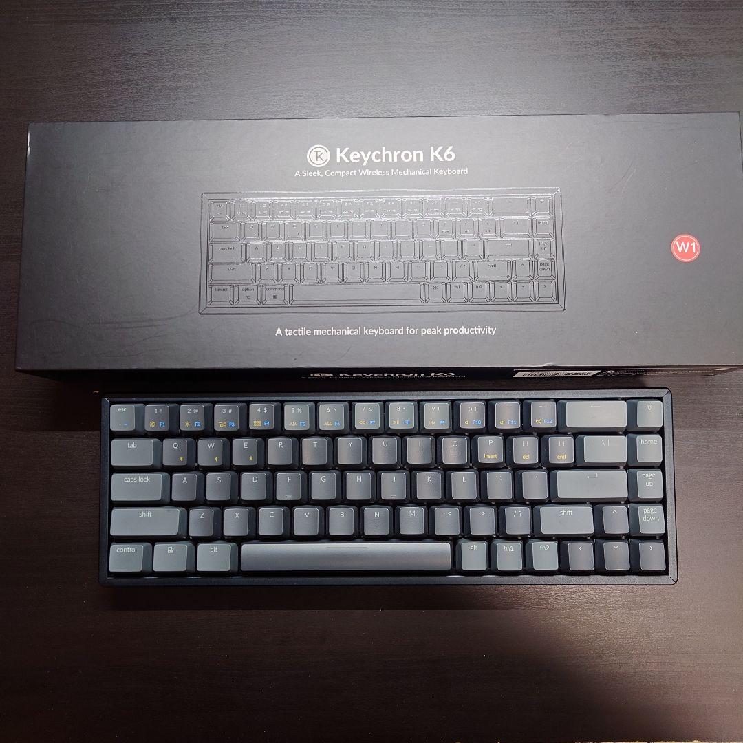 Keychron K6 ワイヤレスメカニカルキーボード