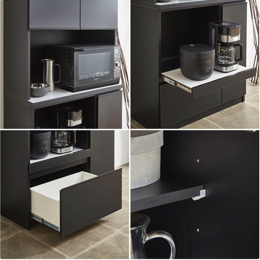 食器棚/レンジ代/キッチンボード/日本製