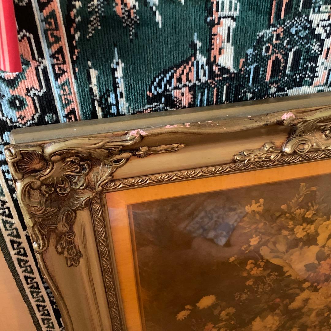 アンティーク　額縁　P10フレーム