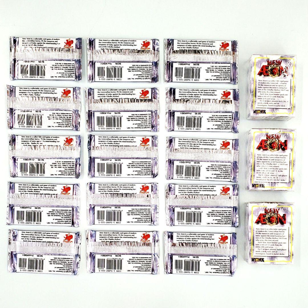 新品 Mythos NEW AEON スターター3個 & ブースター15個セット
