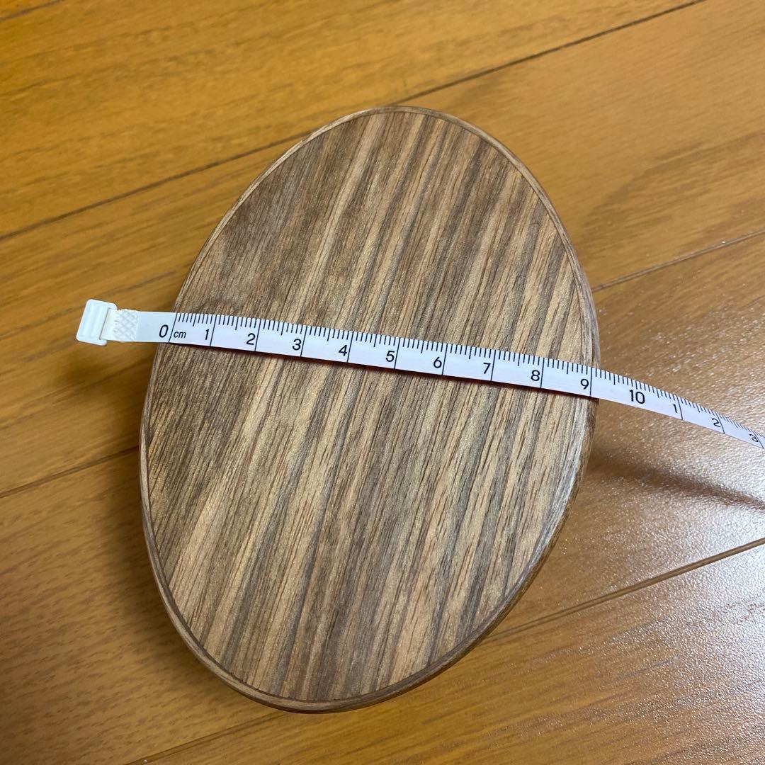 木製の楕円形弁当箱 狐崎ゆうこさんお弁当箱