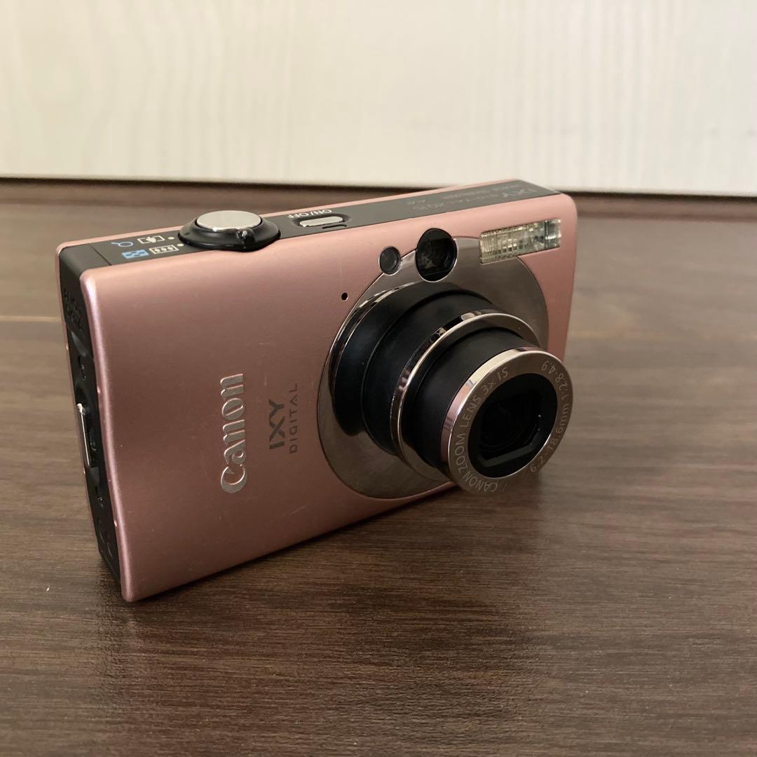 【ジャンク品】 キヤノン コンデジ IXY 20IS ピンク