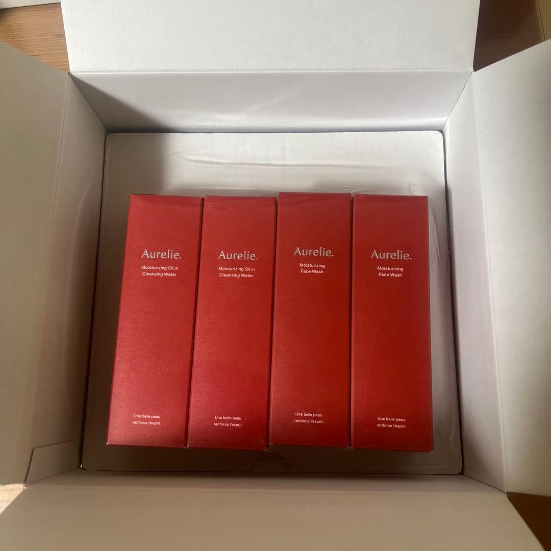 Aurelie.（オーレリー） クレンジング＆洗顔料 4本セット　新品