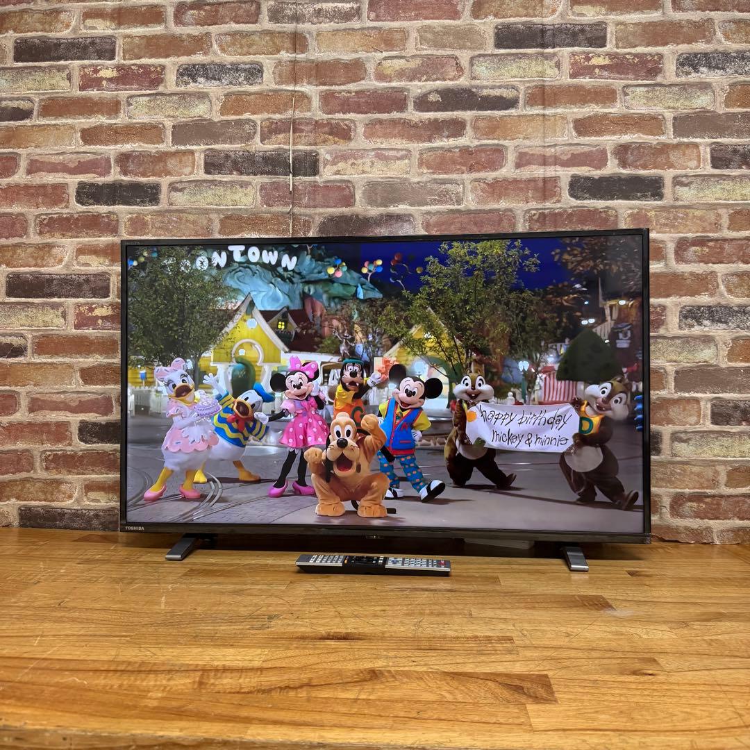 東芝 40V型 液晶テレビ 40V34 REGZA スマートテレビ 動画アプリ○