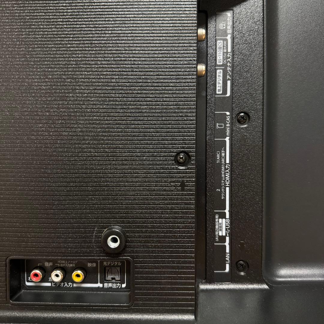 東芝 40V型 液晶テレビ 40V34 REGZA スマートテレビ 動画アプリ○