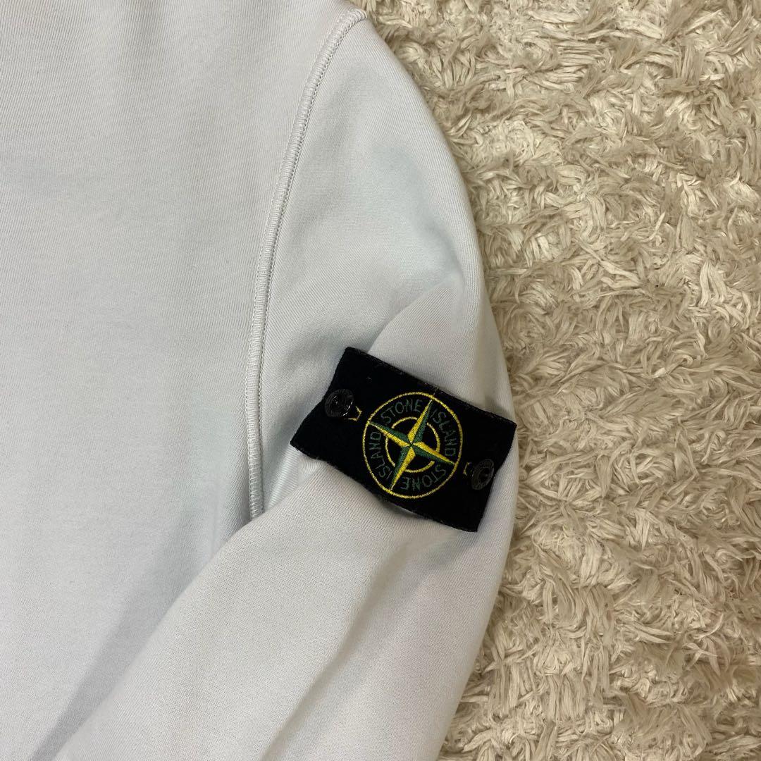 ストーンアイランド 25SS 長袖スウェットトレーナー スカイブルー L