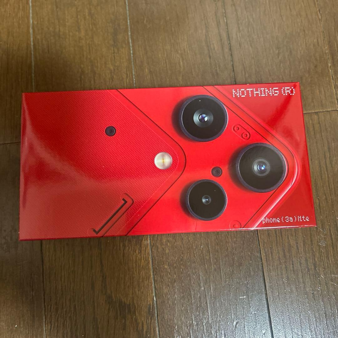 Nothing Phone (3a) Lite 　レッド