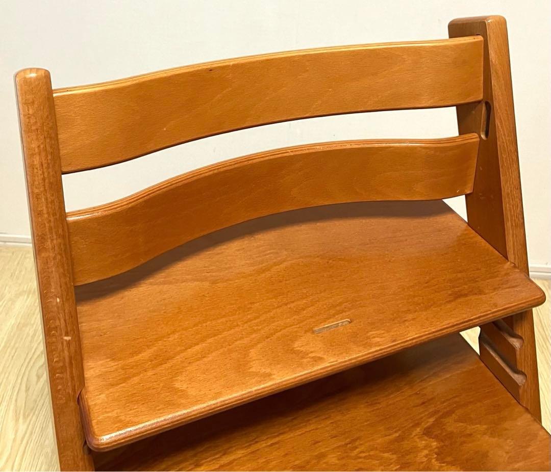 送料無料 ベビーガード付き STOKKE ストッケ トリップトラップ チェリー