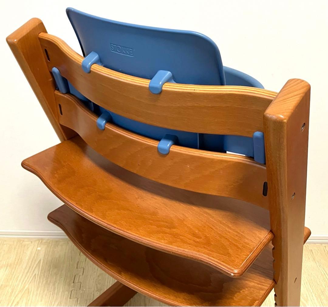 送料無料 ベビーガード付き STOKKE ストッケ トリップトラップ チェリー