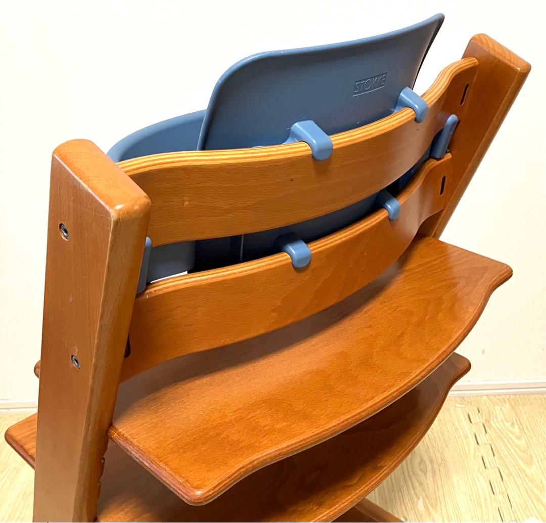 送料無料 ベビーガード付き STOKKE ストッケ トリップトラップ チェリー