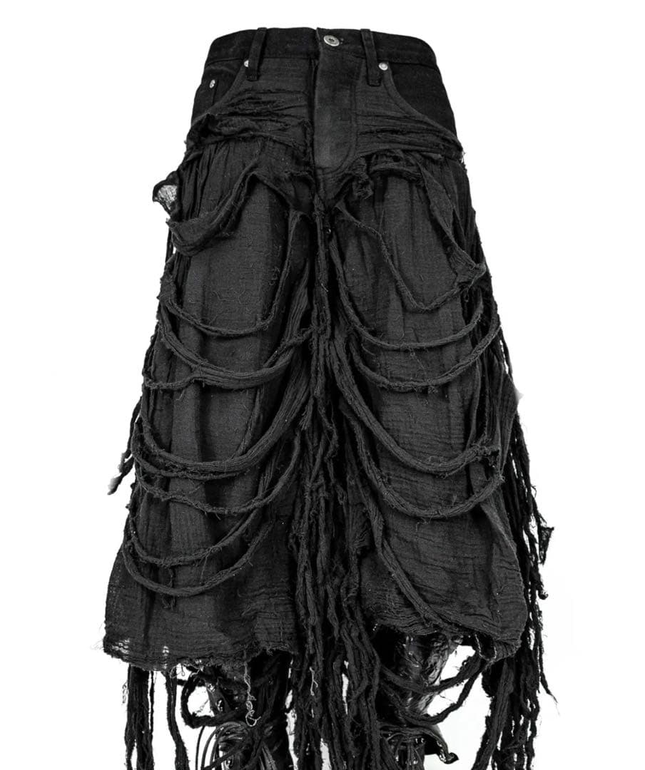 パンツ paradox BIG BAGGY REAPER SHORTS BLACK