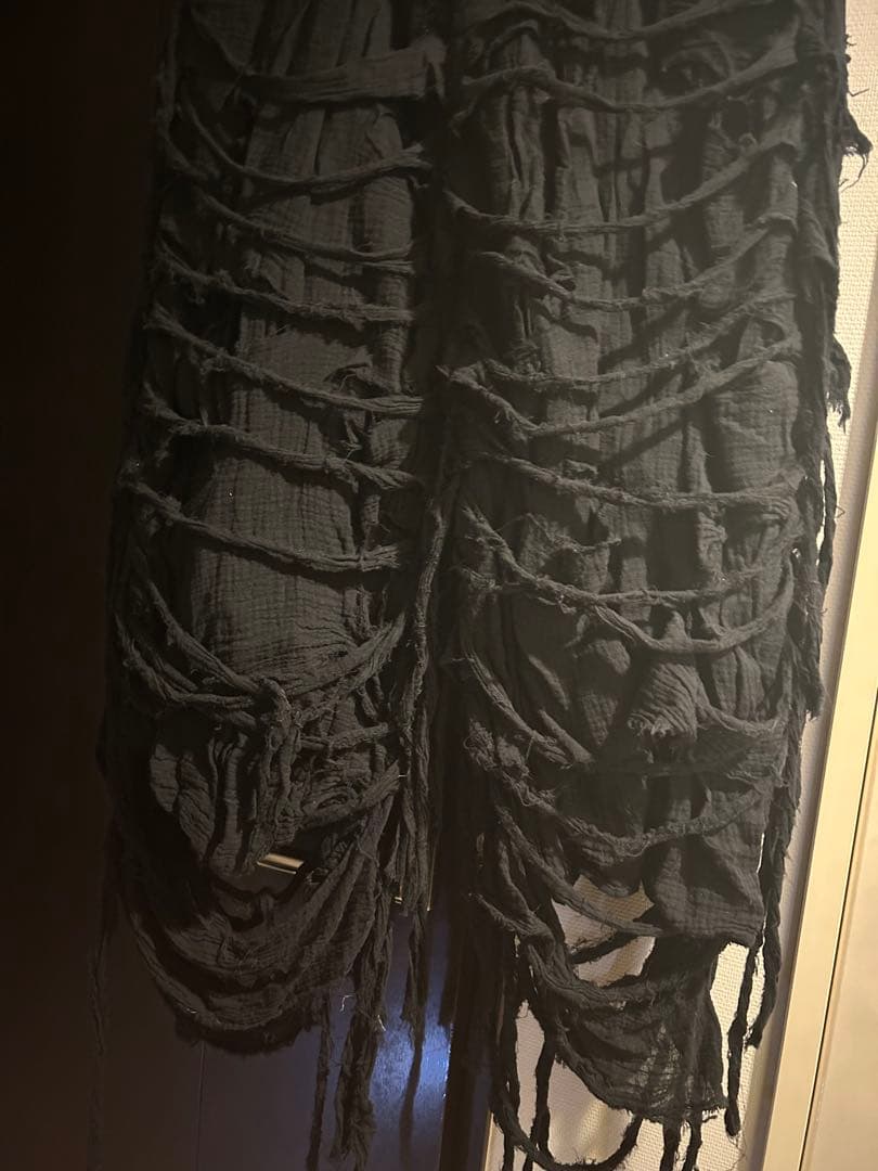 パンツ paradox BIG BAGGY REAPER SHORTS BLACK