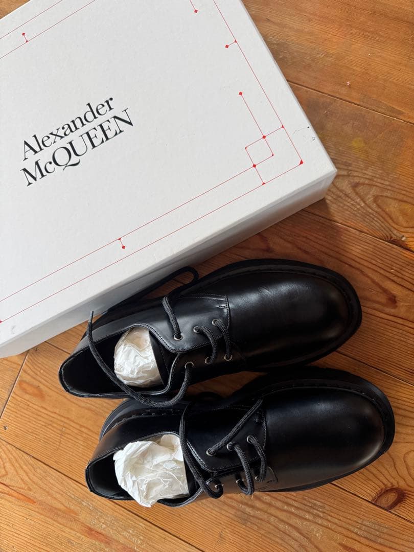 Alexander McQueen ブラックドレスシューズ