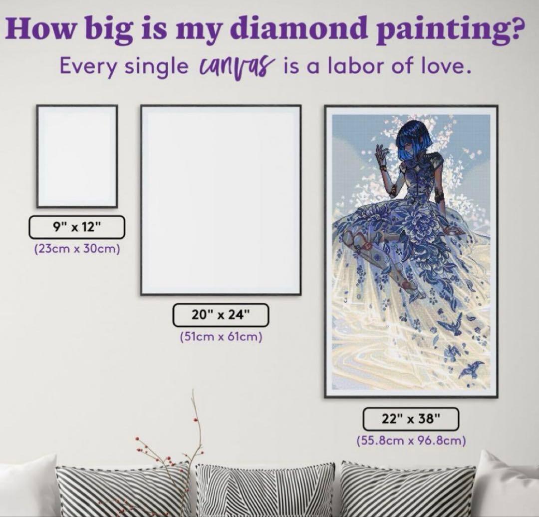 み。さん専用ダイヤモンドアートクラブ　DAC Porcelain dress