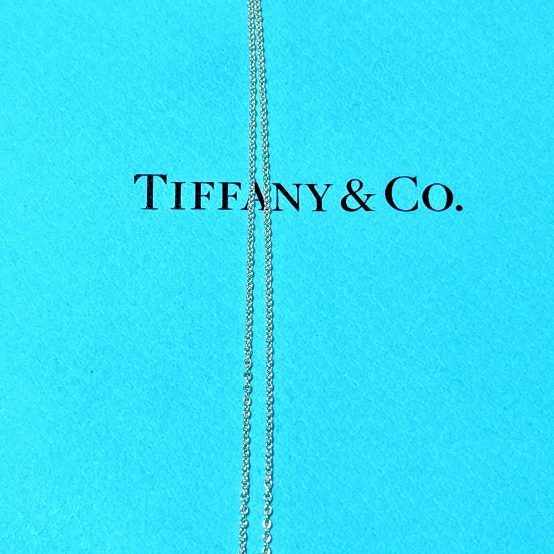 【美品】Tiffany ティファニー ウェーブ ネックレス シルバー925