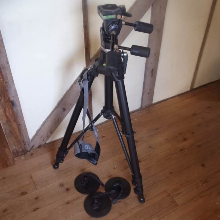 Manfrotto 三脚 大型三脚　雲台 サポート ストラップ セット