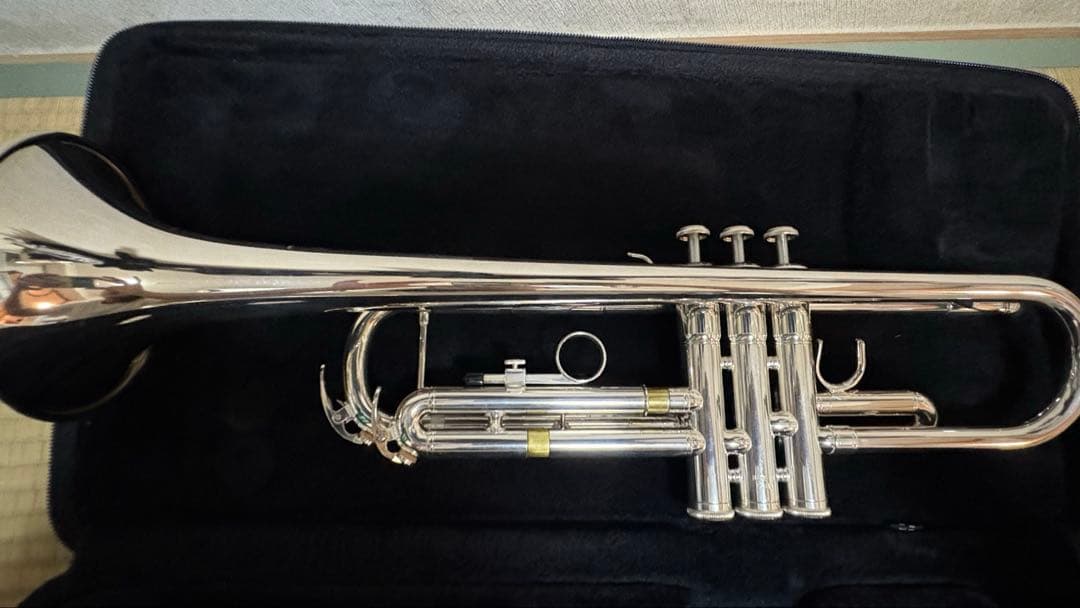 【最終値下げ】【美品】ヤマハ　トランペット　YTR-3335 シルバー
