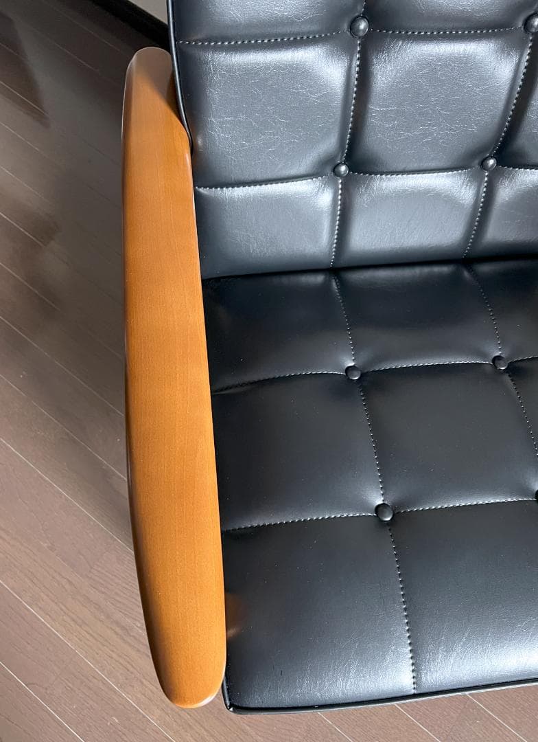 【梱包たのメル便送料込み】カリモク60　Kチェア 1シーター