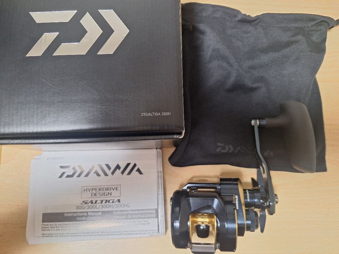 早い者勝ち　新品未使用　【ダイワ】　25ソルティガ　300H