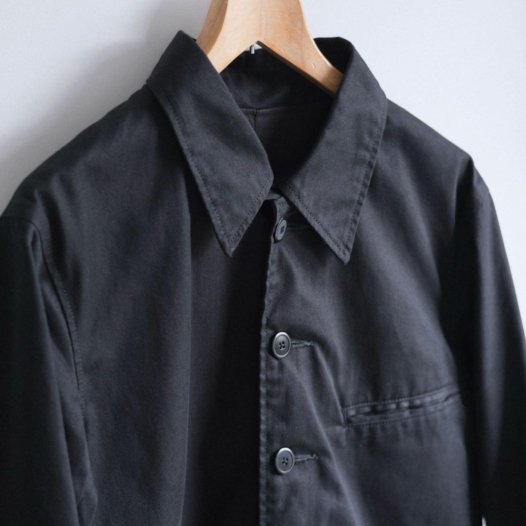 【希少】 モールスキンジャケット ブラック デッドストック