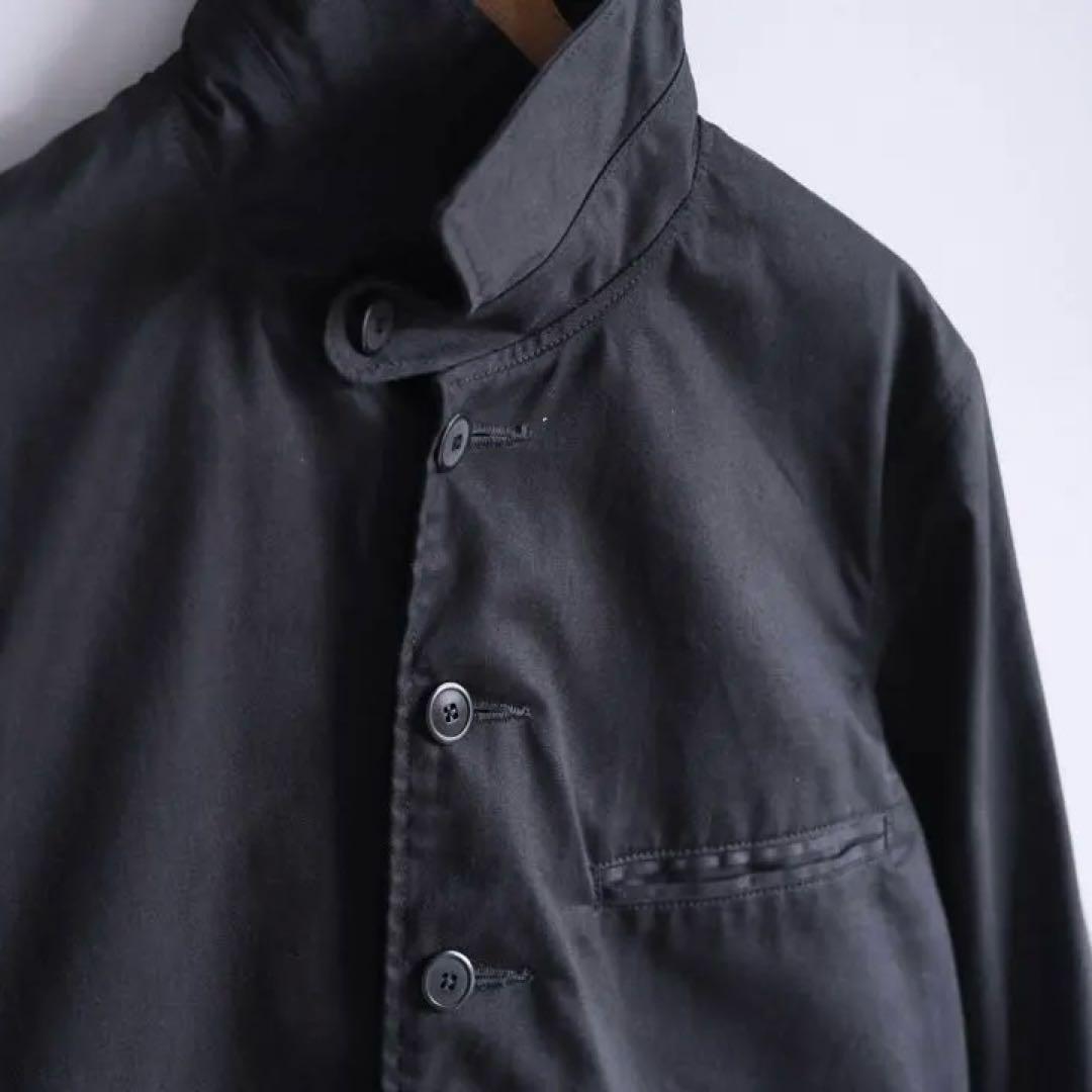 【希少】 モールスキンジャケット ブラック デッドストック