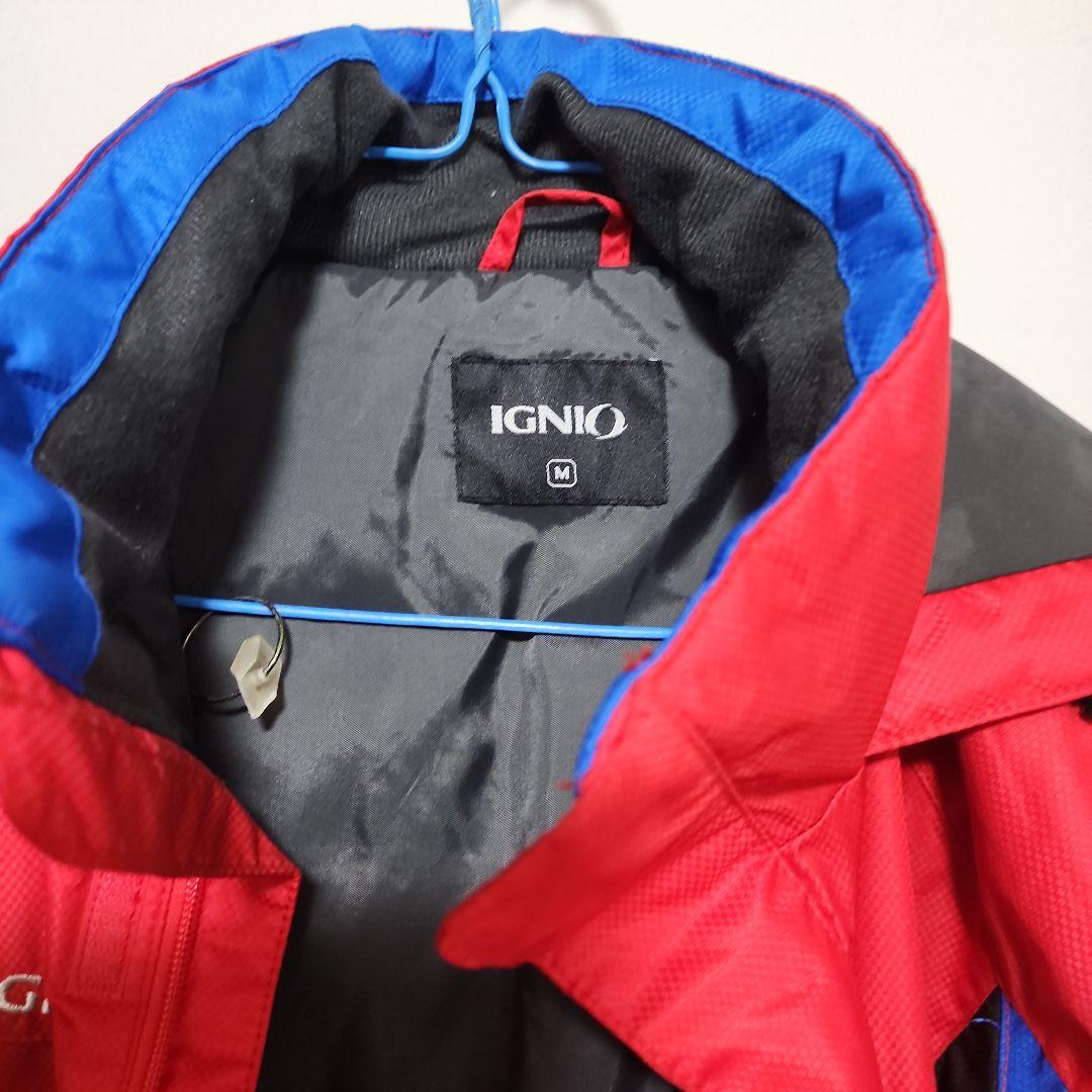 IGNIO スキーウェアセット Mサイズ レッド/ブラック