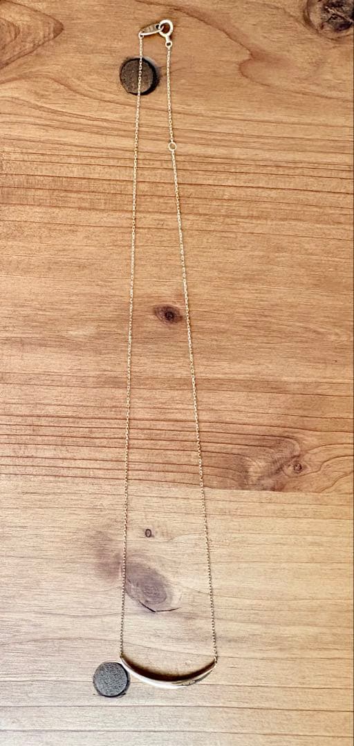 ete K10YG レイヤーブリーズネックレス　箱無し