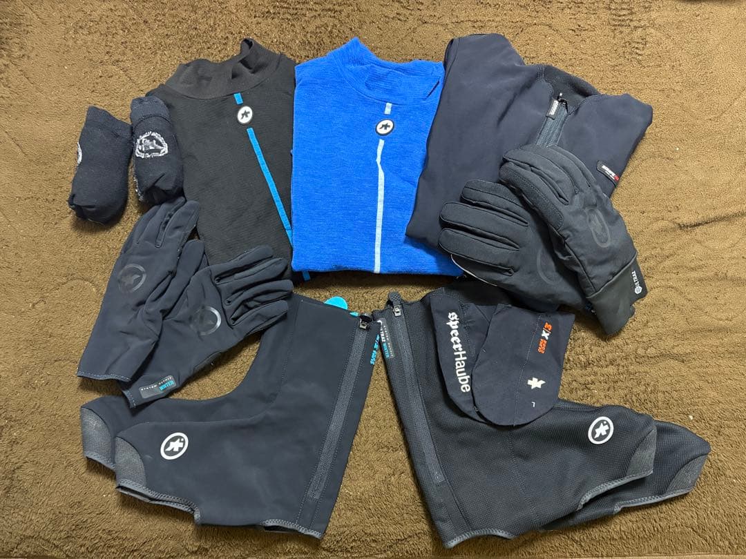 assos 冬用インナーアクセサリーお得な10点セット ultraz