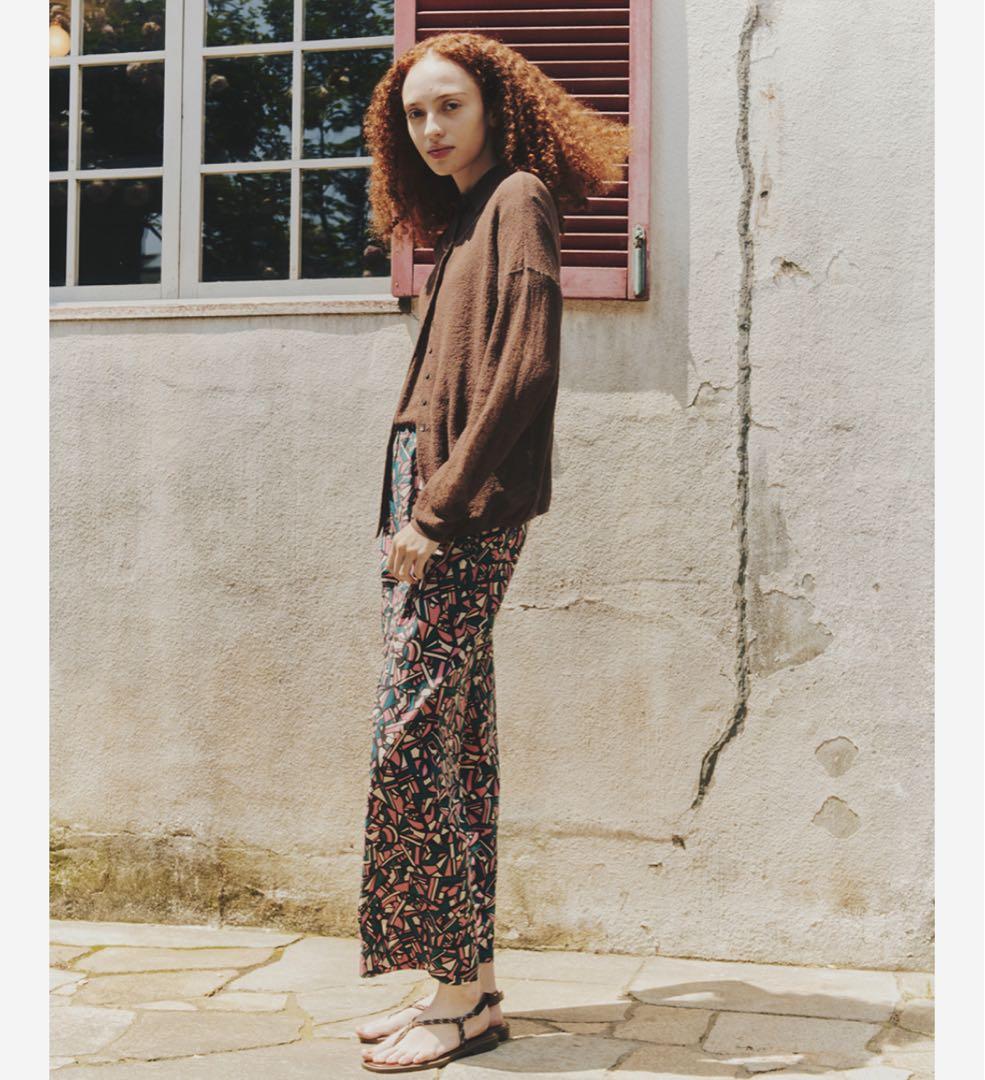 SALON adam et rope リバティーコラボパンツ